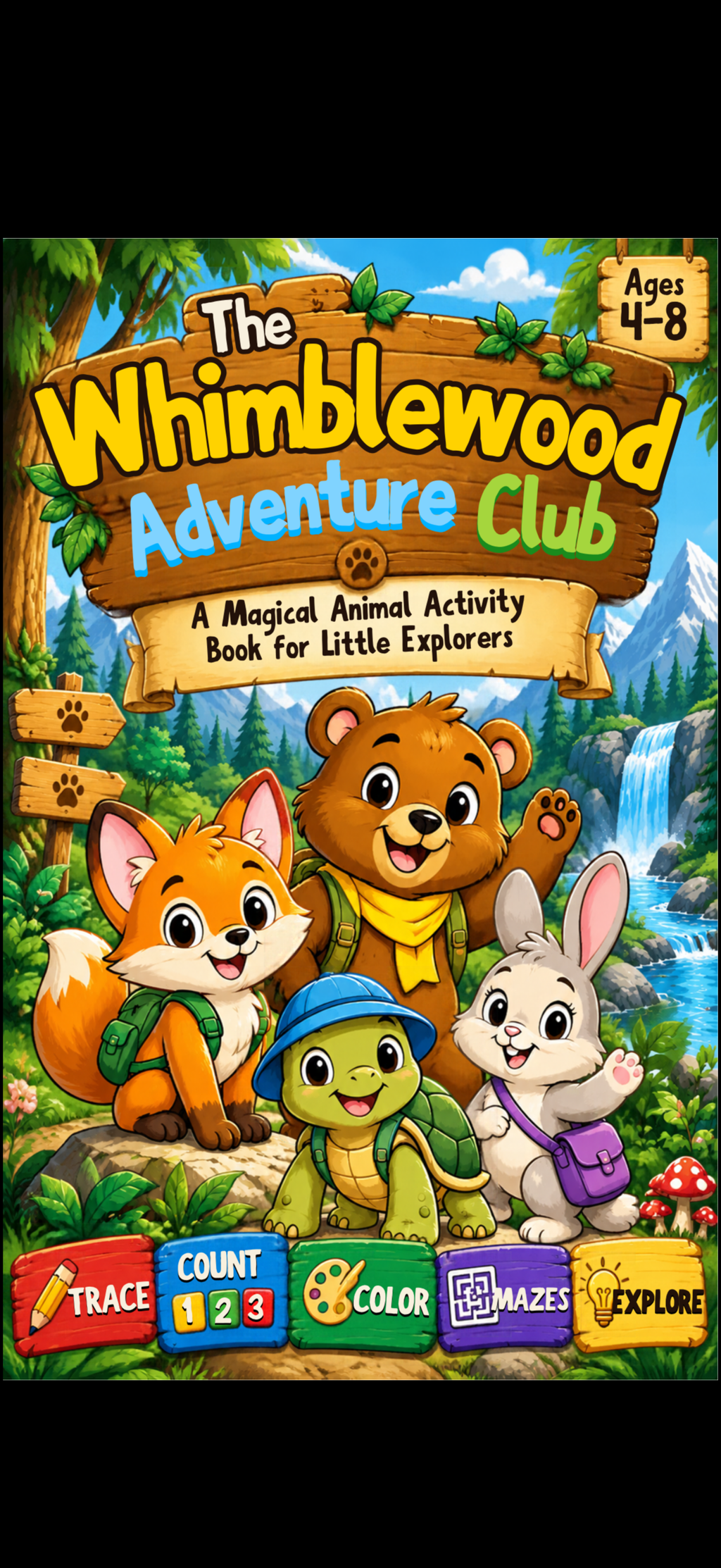 Whimblewood adventure club printable activity book