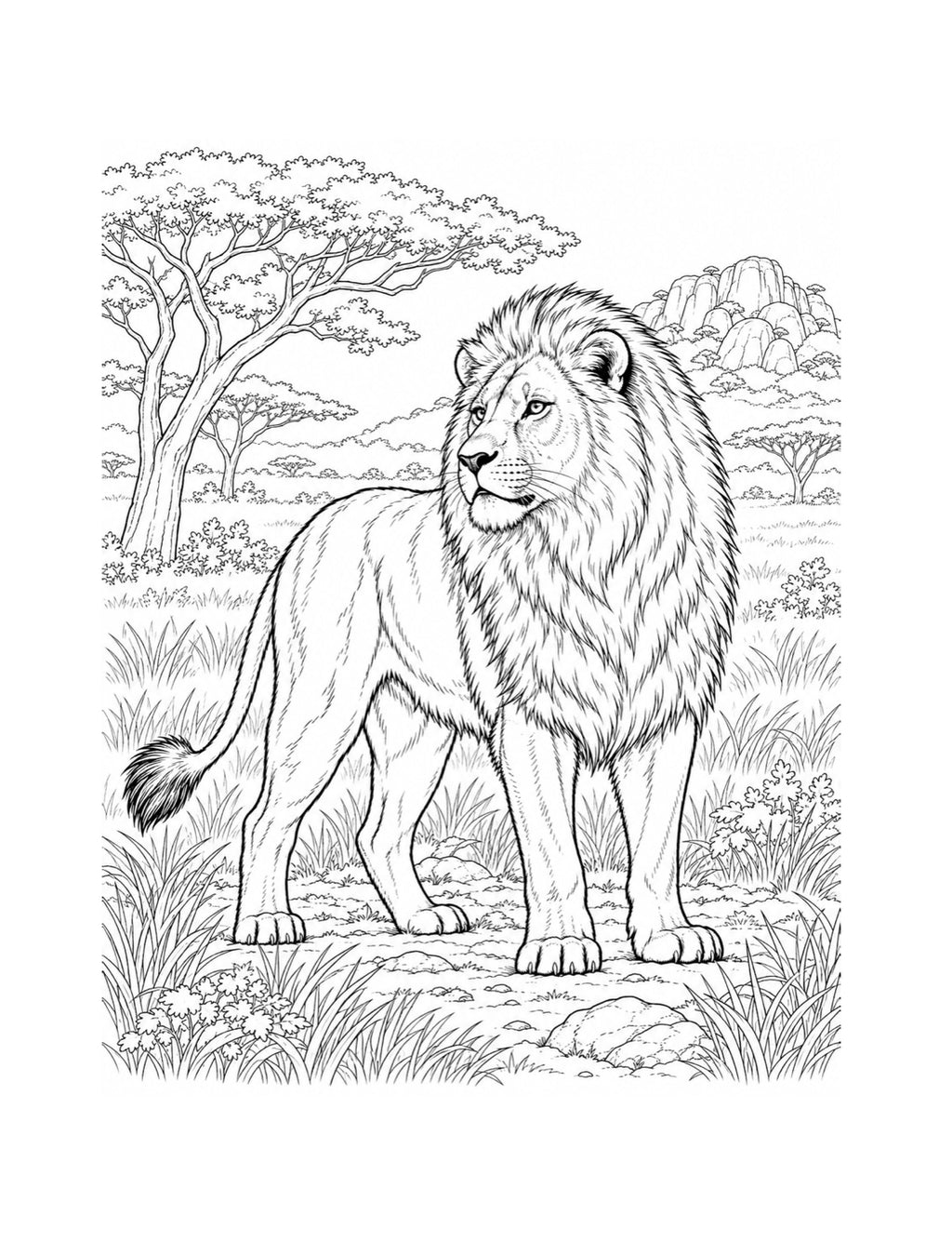 Wild life wonders 100 page animal coloring book
