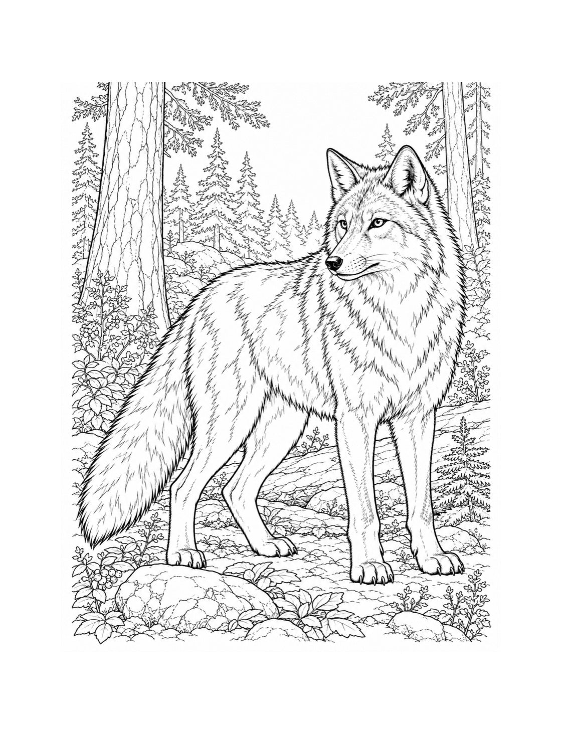 Wild life wonders 100 page animal coloring book